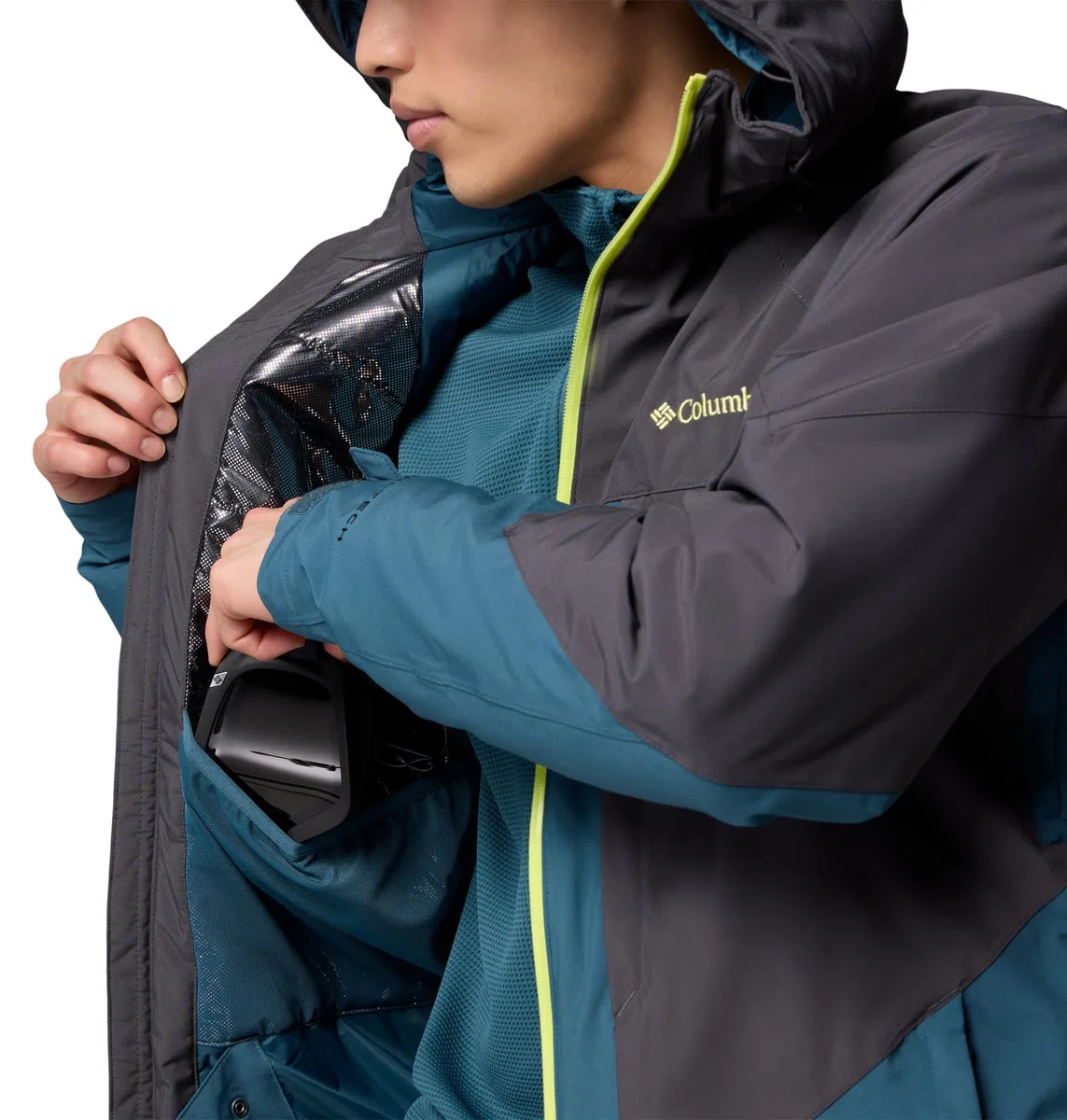 Columbia Powder Prime Jacket Giacca da sci Uomo (Pacco da 1)