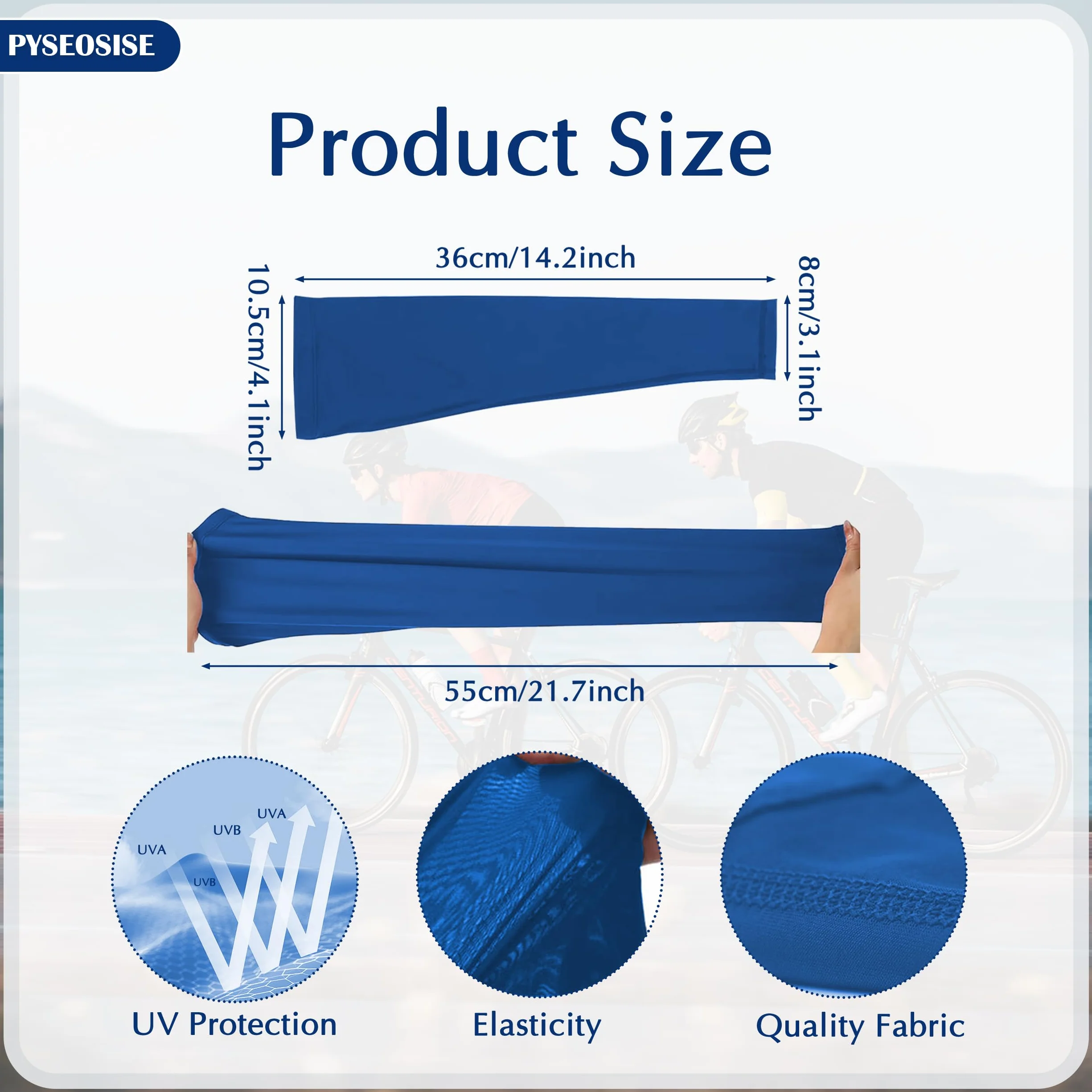 Manicotti Gamba Compressione, 2 Paia Gambali Compressione e 2 Paia Manicotti Braccio, Protezione UV Estiva Arm Sleeves Leg Sleeves per Ciclismo Corsa Basket Calcio