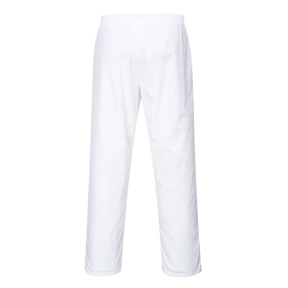 Portwest 2208 - Bakers Pantalones, color Blanco, talla XL