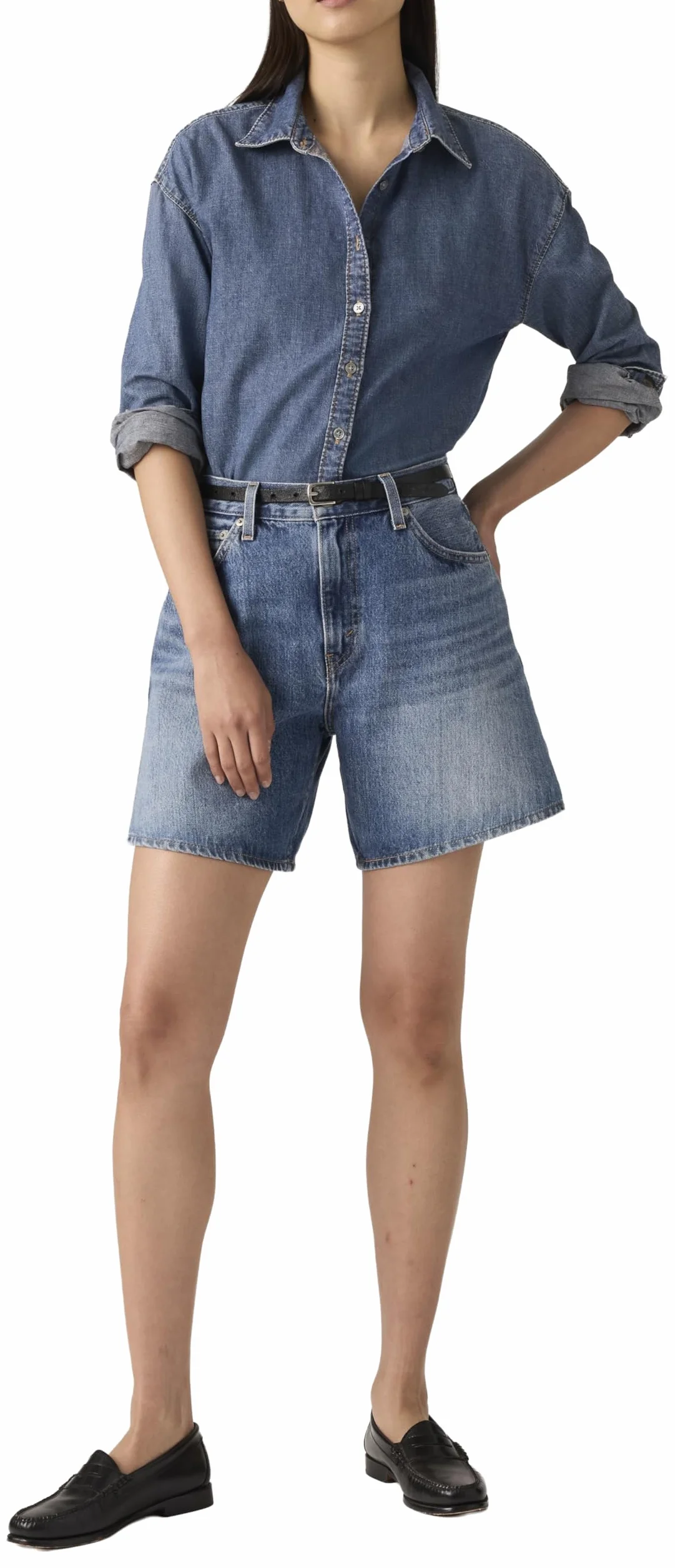 Levi's Donna High Rise Baggy Pantaloncini
