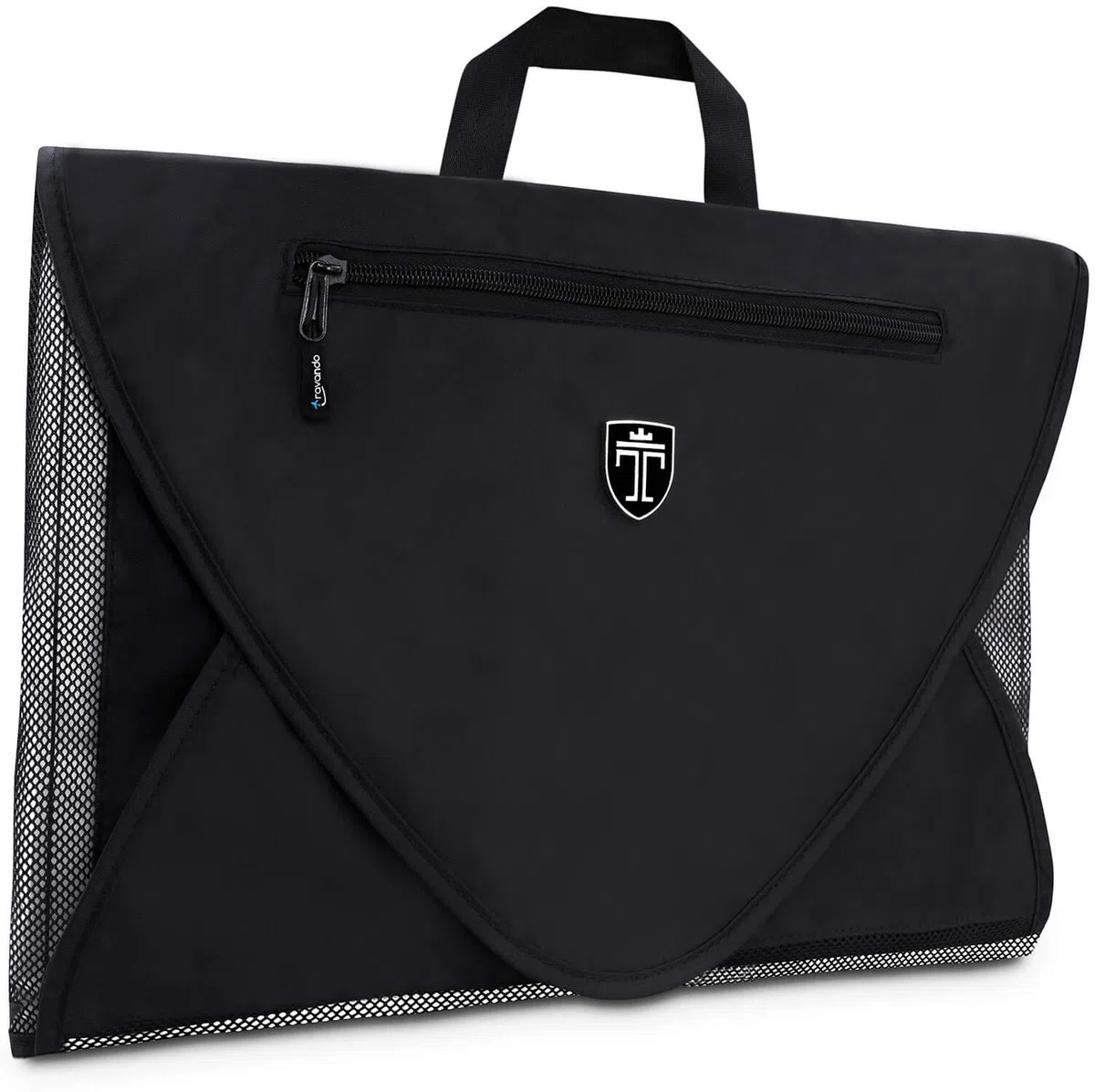 TRAVANDO Borsa per Camicie Con Aiuto Pieghevole | Organizer da Viaggio per Camicie e Camicette Senza Grinze | Borsa Abbigliamento Con Copertura