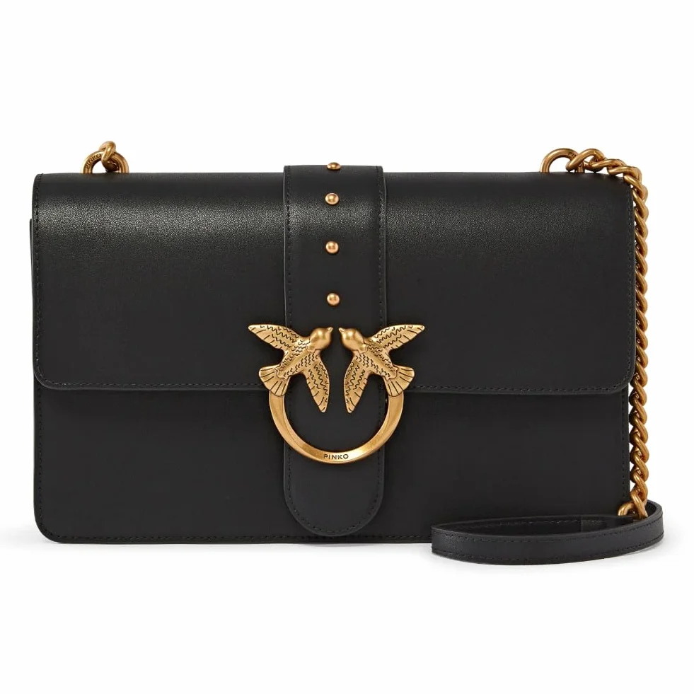 Pinko - Love One Classic Cl Vitello Se, Borsa Donna