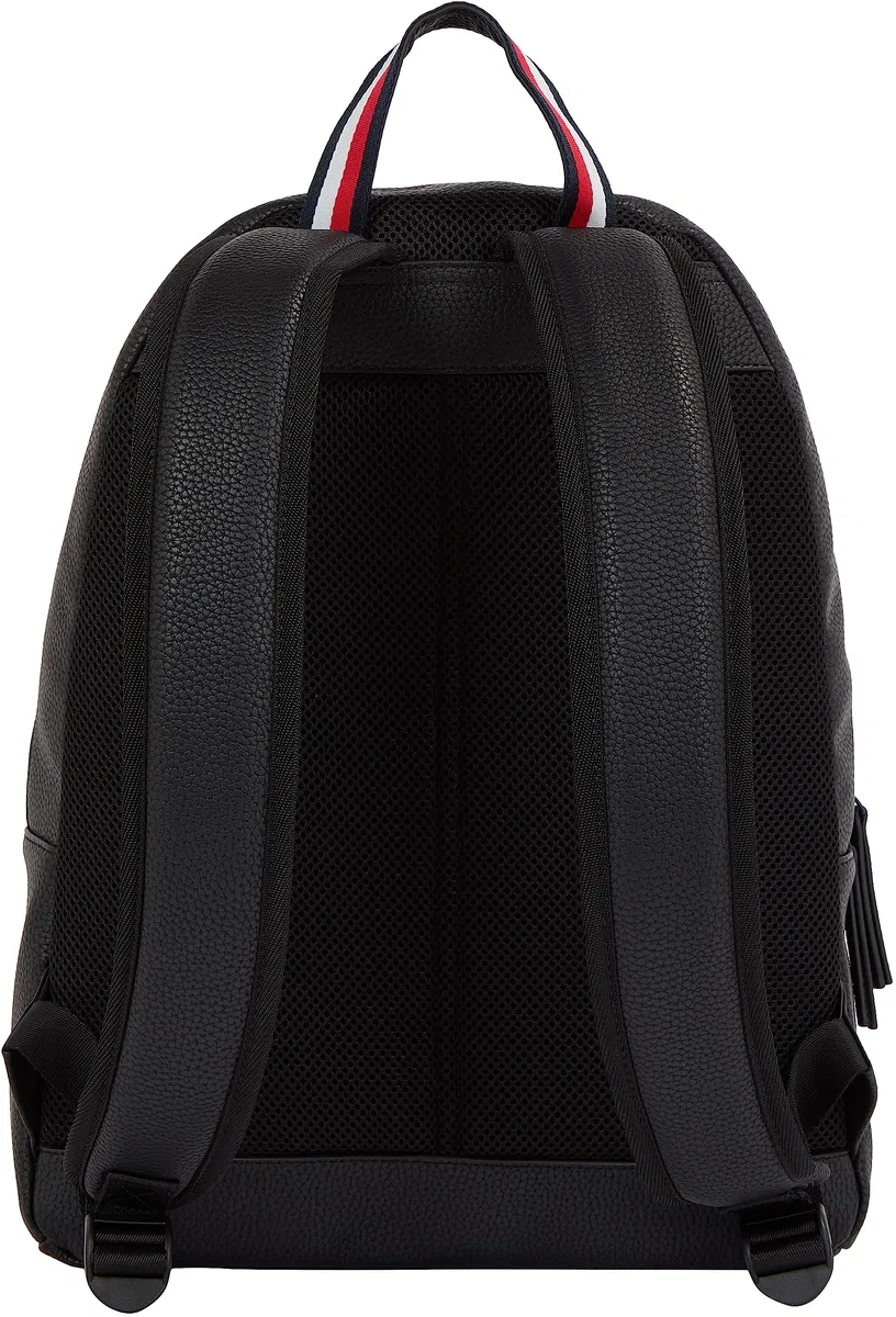 Tommy Hilfiger Uomo Zaino Essential PU Backpack Bagaglio a Mano