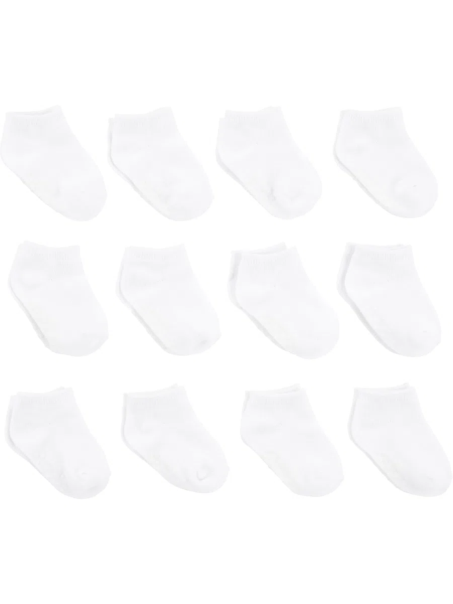Simple Joys by Carter's 12-pack No-show Socks Calzini Unisex - Bimbi 0-24 (Pacco da 12)