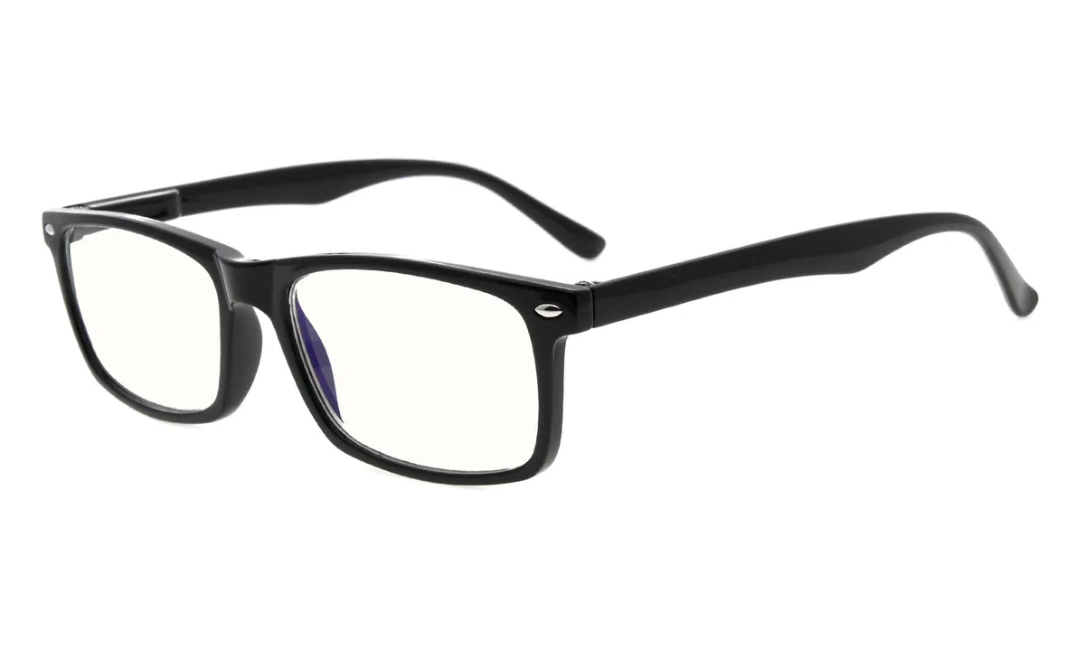 Eyekepper lettori protezione UV, anti-riflesso occhielli,Anti blu raggi, primavera giallo eu lenti cerniere computer lettori occhiali