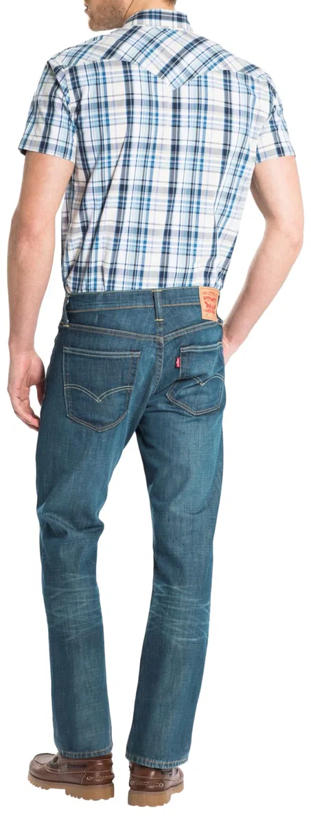 Levi's 527 Slim Boot Cut Jeans Uomo