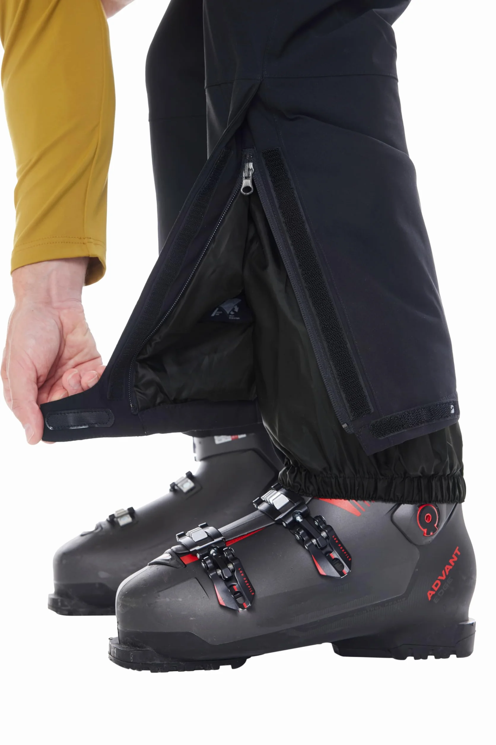 Killtec - Enosh, Pantaloni da Sci/Pantaloni Funzionali con Bretelle Rimovibili, Protezione Bordi e paraneve Uomo