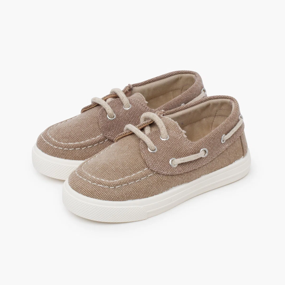 Scarpe da Barca Estivi Tela Organica per Bambini