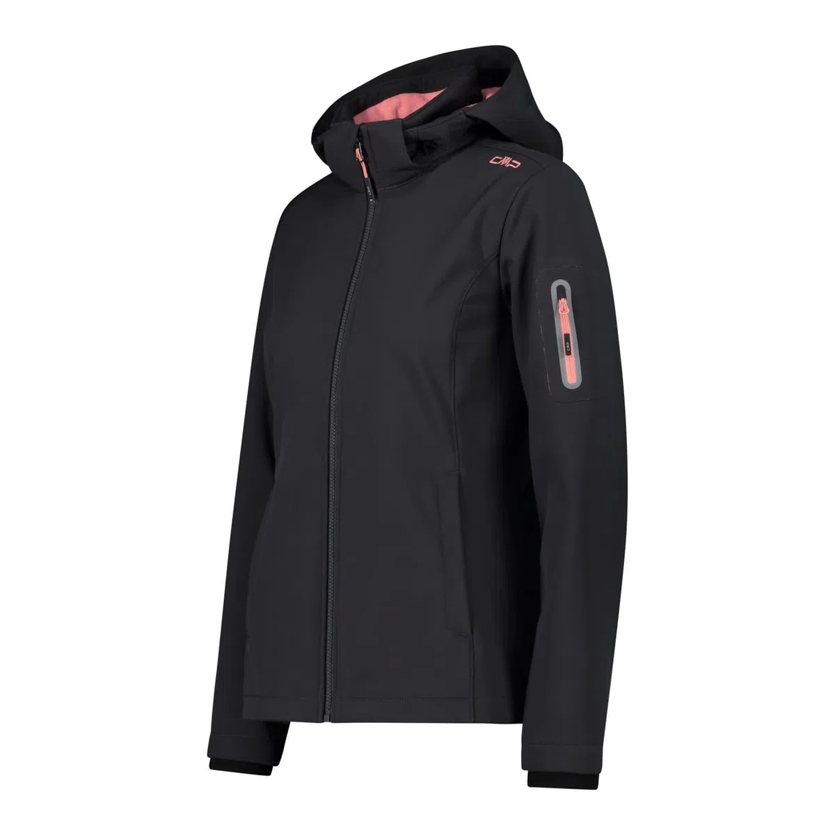 CMP Giacca Donna Cappuccio Zip Giacca in softshell Donna