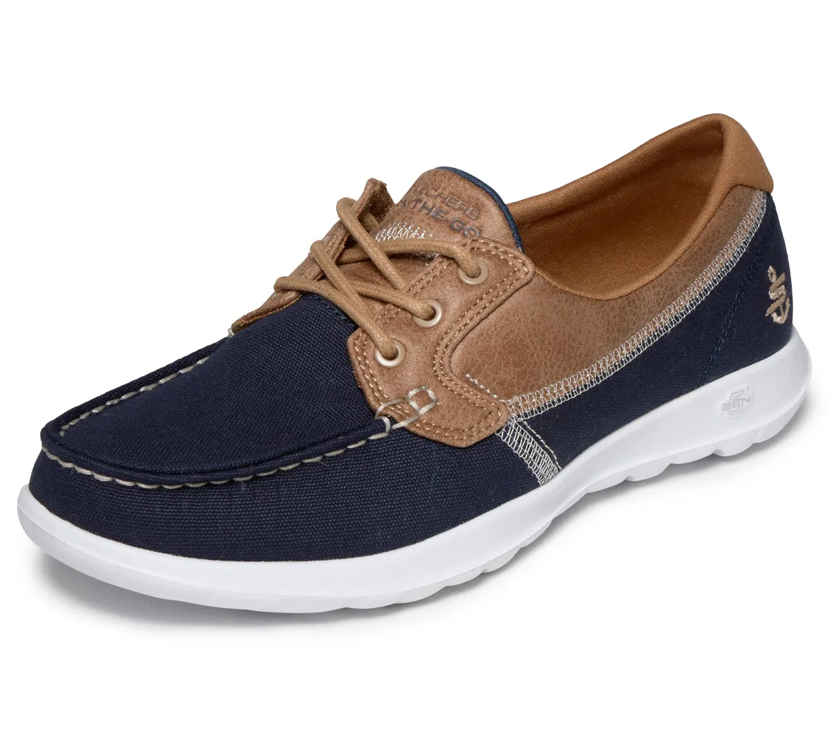 Skechers Go Walk Lite-Coral, Scarpe da Barca Donna
