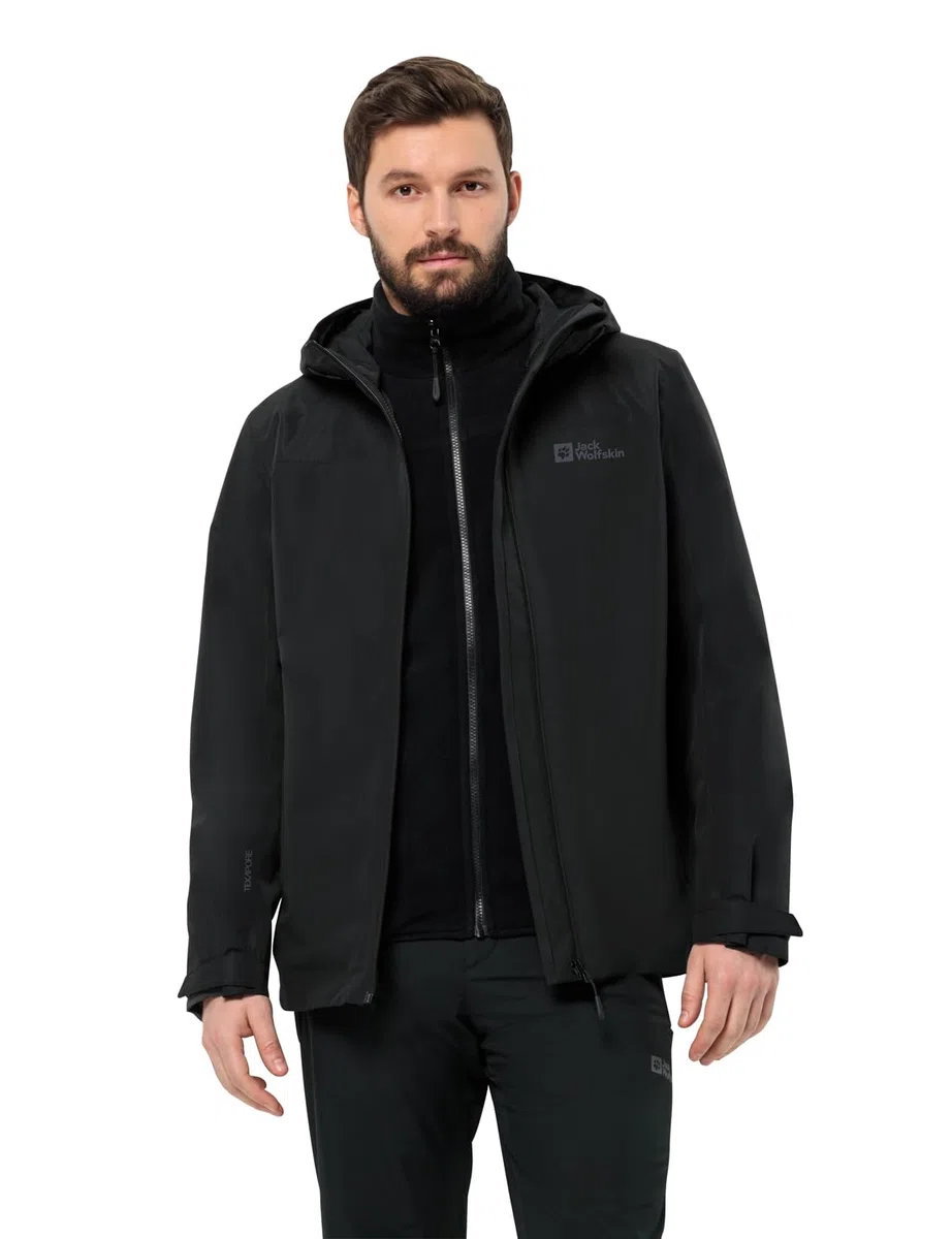Jack Wolfskin Taubenberg - Giacca 3 In 1 Giacca Uomo