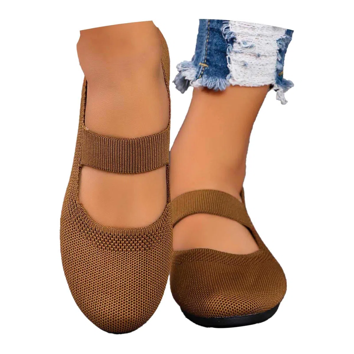 Ballerine Donna Eleganti Scarpe Comode Chiuse da Camminata Ballerina con Tacco Basse da Ballo Pianta Larga Mocassini Sneakers Casual Slip on Estive 35-43