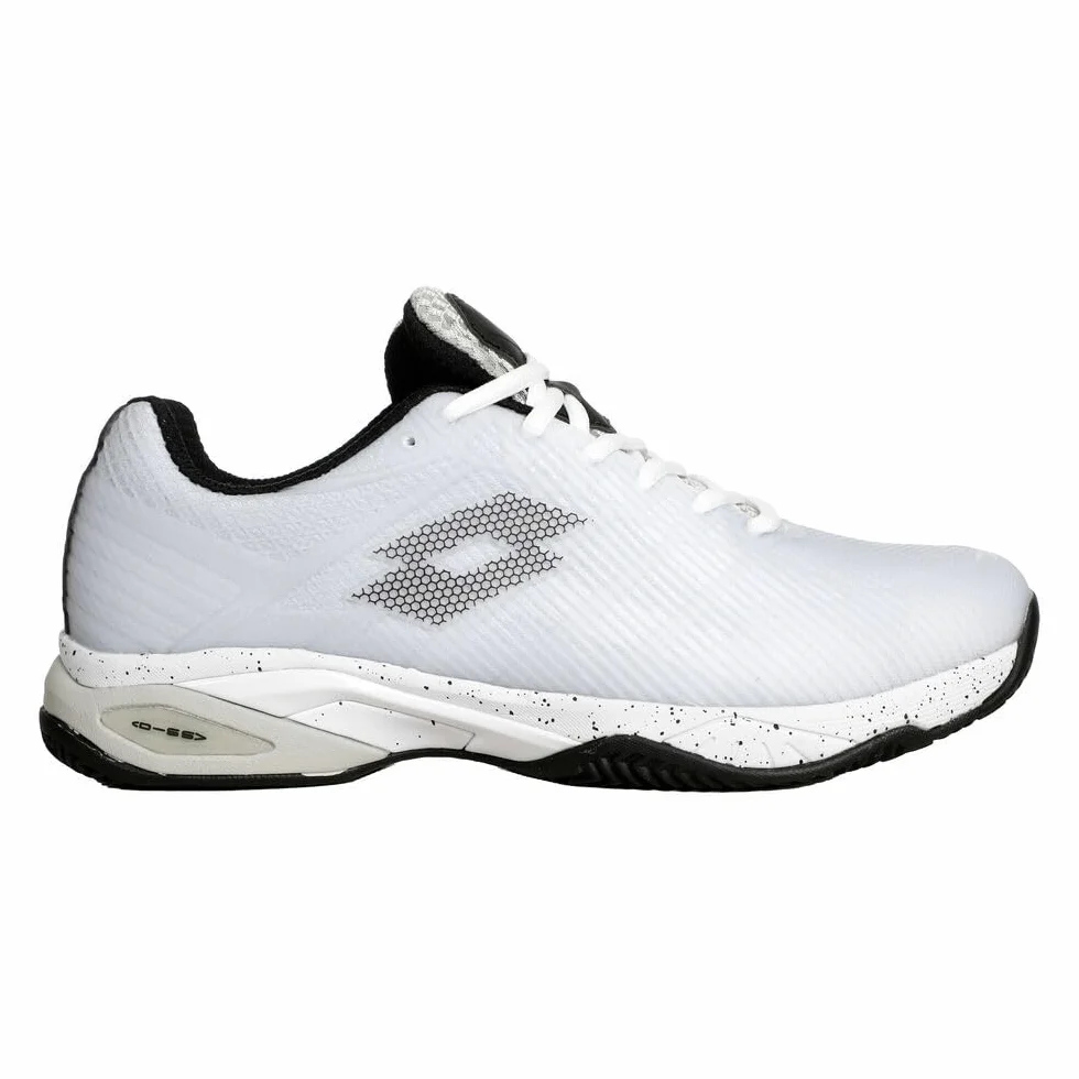Lotto Uomini Mirage 300 III Clay Scarpe da Tennis Scarpa per Terra Rossa Bianco - Nero