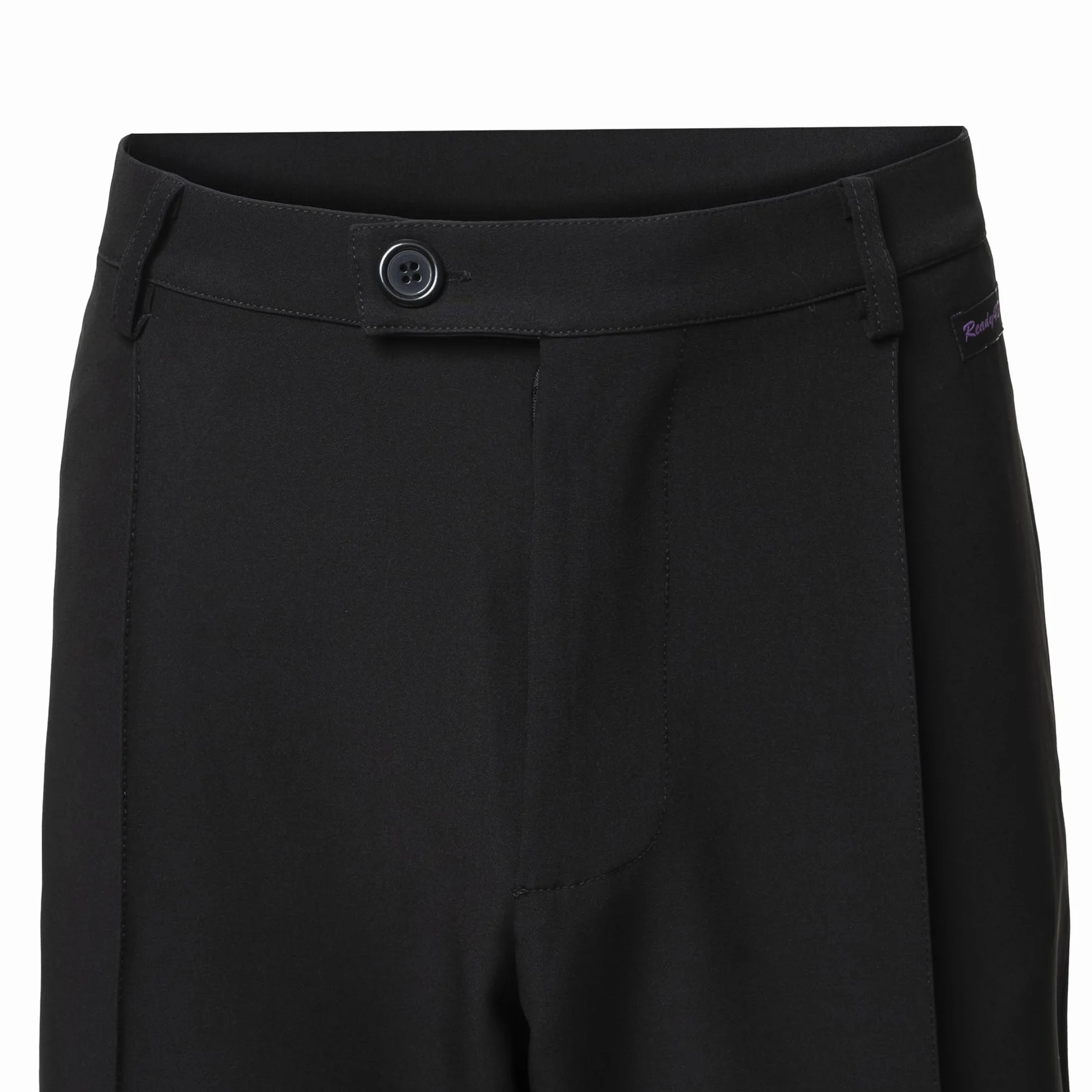 Pantalone Uomo per Danza Standard e Ballo da Sala con Pieghe Davanti e Tasche a Filetto