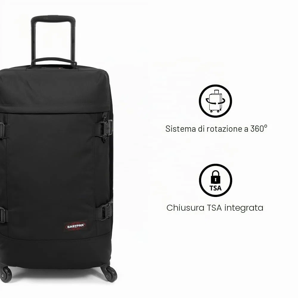 Eastpak TRANS4 M Valigia, 70 x 39 x 28 cm, 68 L - Ultra Marine (Blu)