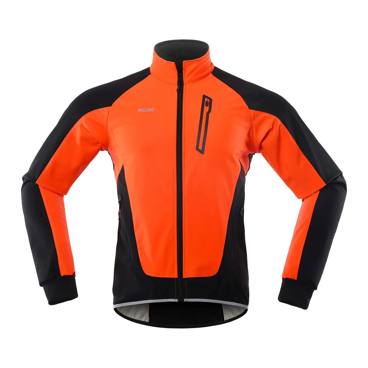 ARSUXEO Giacca da ciclismo invernale da uomo in pile termico Softshell Mountain Bike Outwear antivento impermeabile 20B