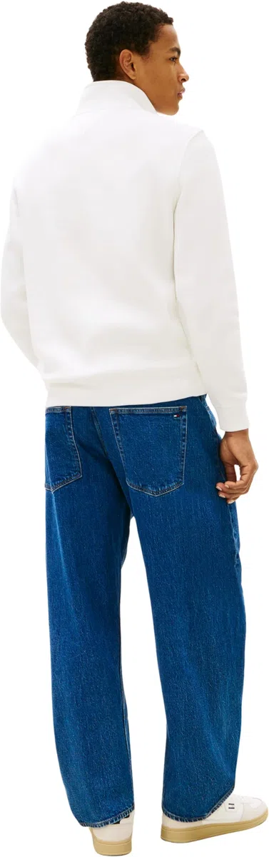 Tommy Jeans Felpa con Mezza Zip Uomo