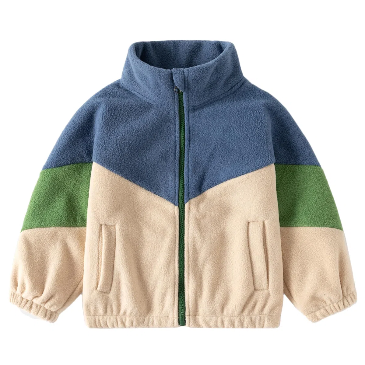 Gajaous Giacca in pile polare per bambini Toddler, giacca calda a maniche lunghe con zip intera per neonati maschi, capispalla per autunno primavera inverno