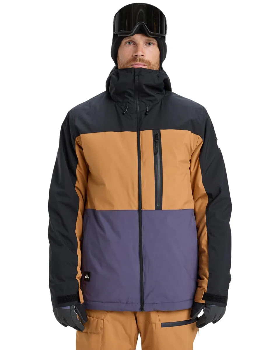 Quiksilver Sycamore Block 20k Jacket Gilet Uomo (Pacco da 1)
