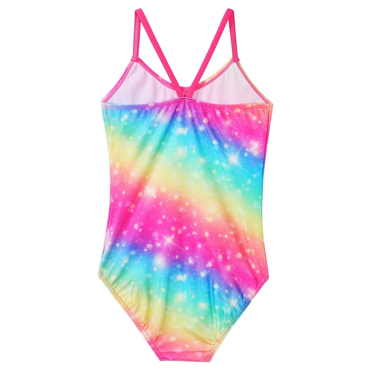 Costume intero da bambina ad asciugatura rapida, protezione UV