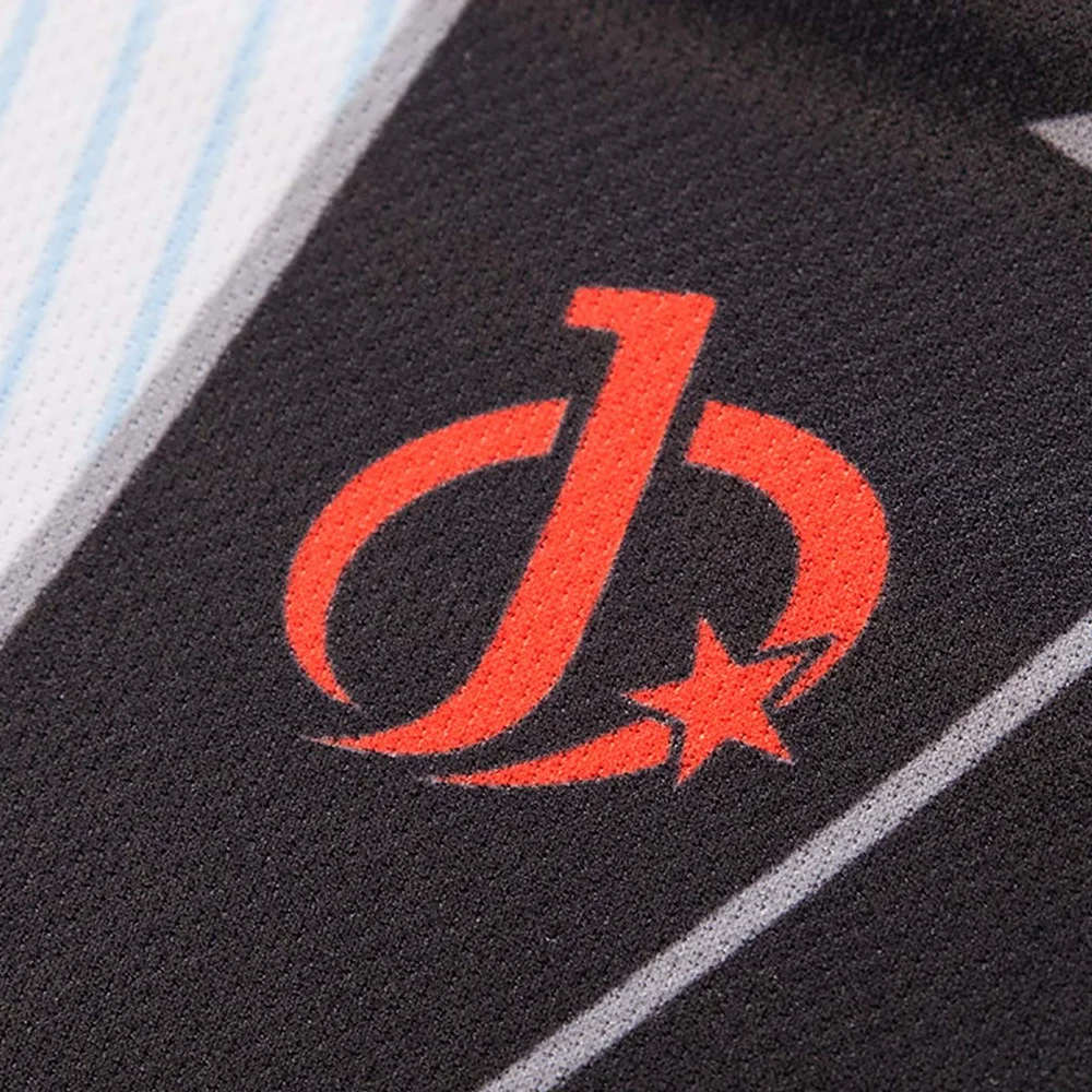 Maglia da Ciclismo da Uomo a Manica Corta con Stampa a Inchiostro Italiano