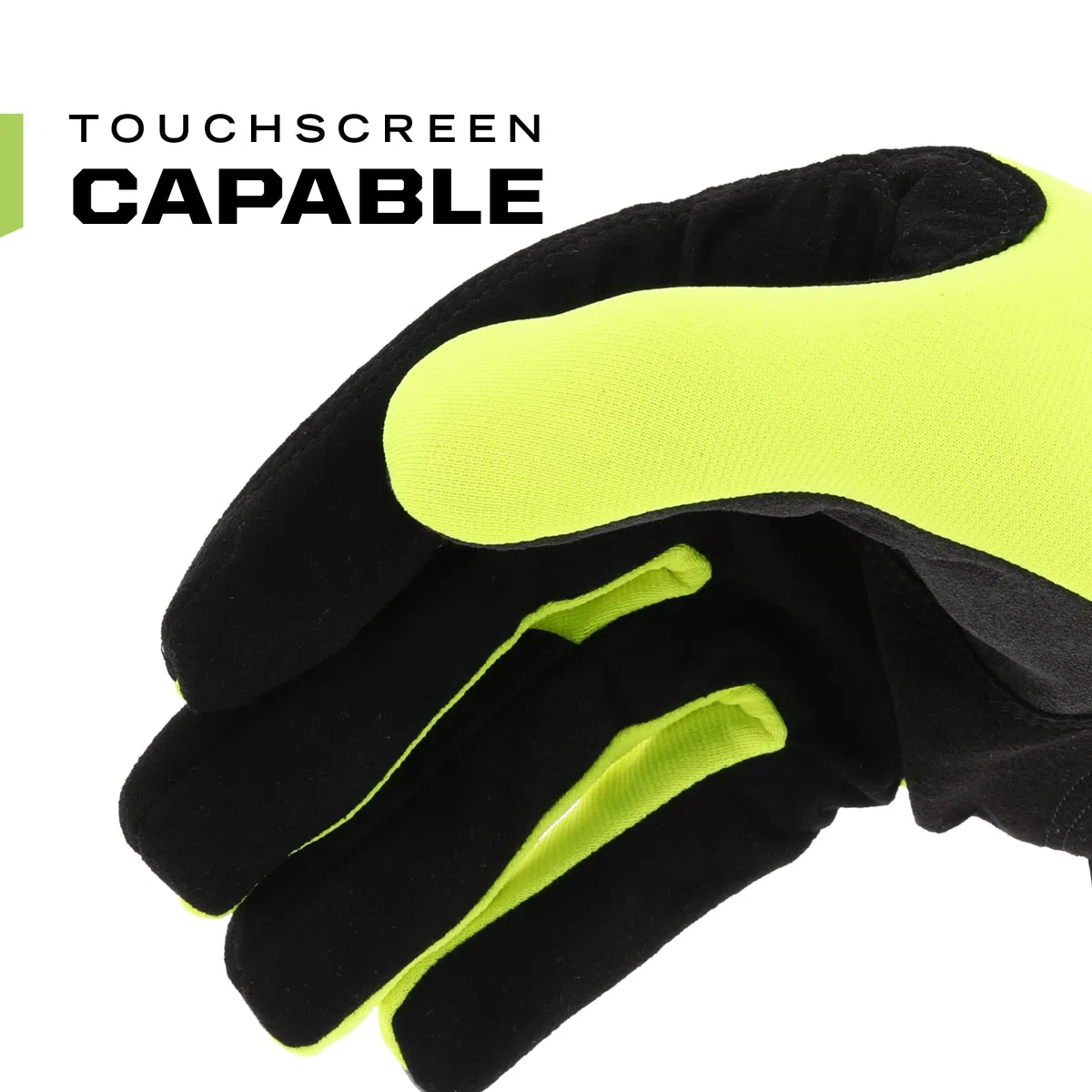 Mechanix Wear - Fastfit Guanti, Giallo Fluorescente, Large