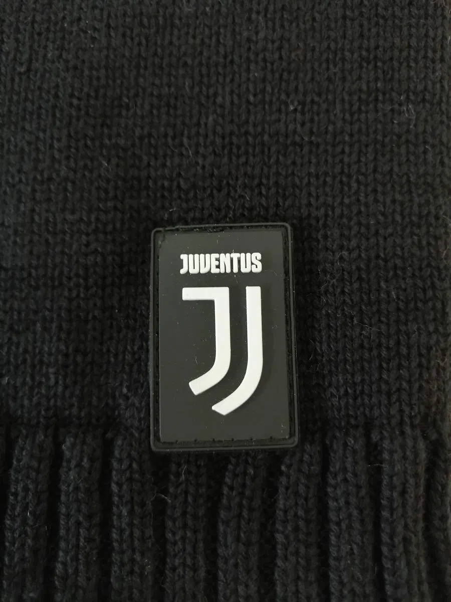 JUVENTUS Scaldacollo Junior Ufficiale Nero Caldo Cotone e Pile con Logo, Invernale Bambino/Ragazzo - 131019JR