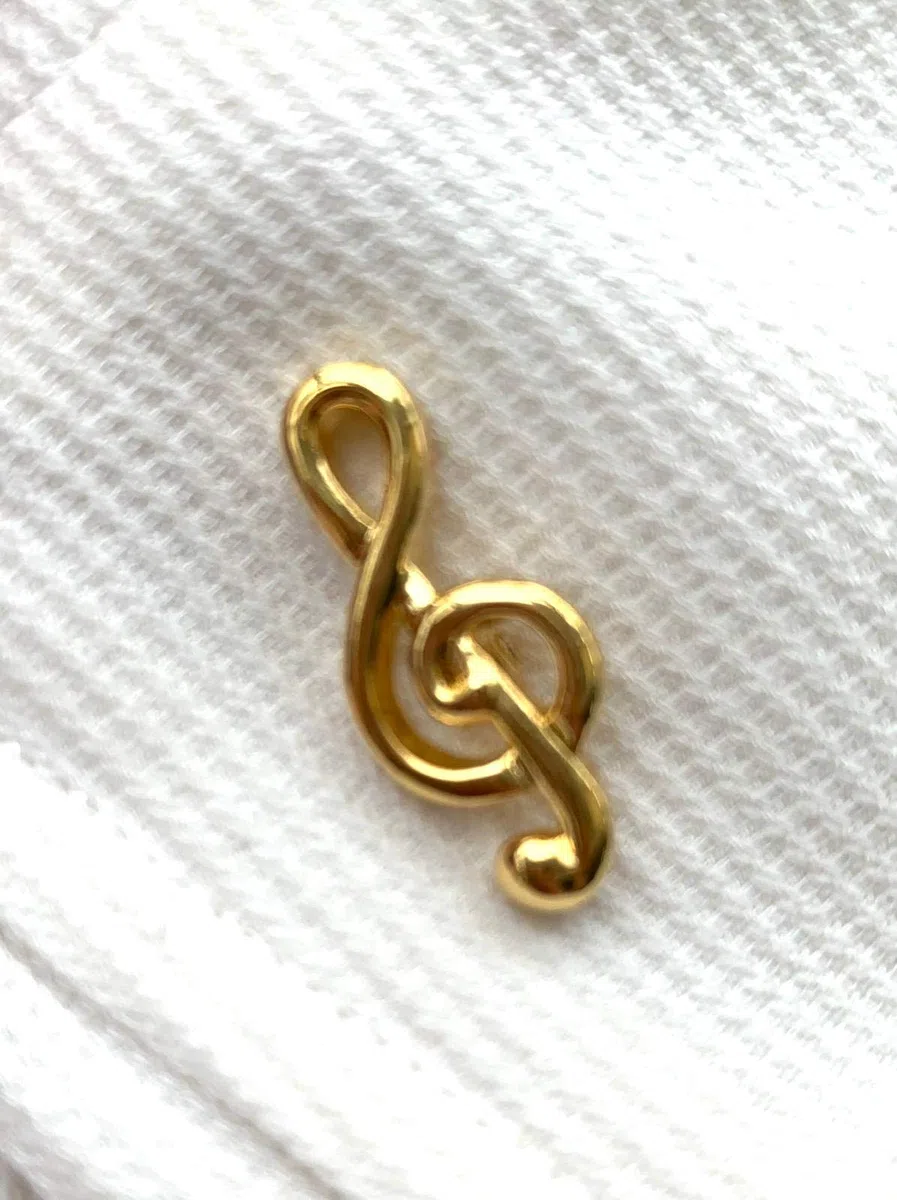 Spilla con chiave di violino e spilla da 5 pezzi