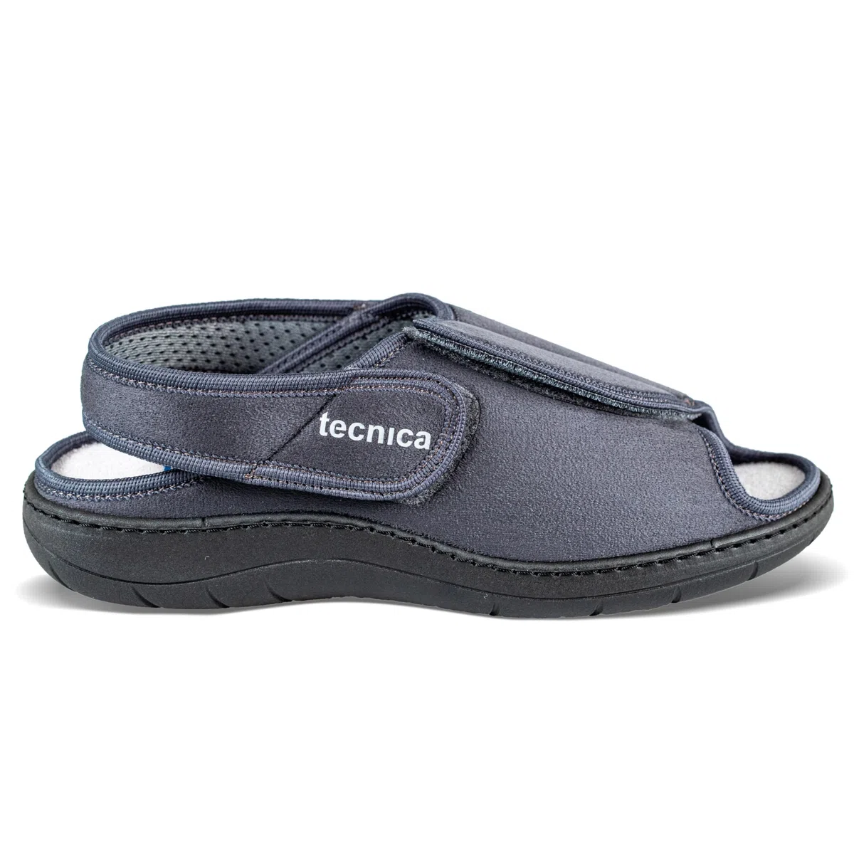 EXTRO STYLE - Tecnica 7, Linea Anziani, Microfibra, Ciabatta Ortopedica Made in Italy per Piede Fasciato, Chiusura a Strappo, Scarpe Ortopediche, Dispositivo Medico Classe 1