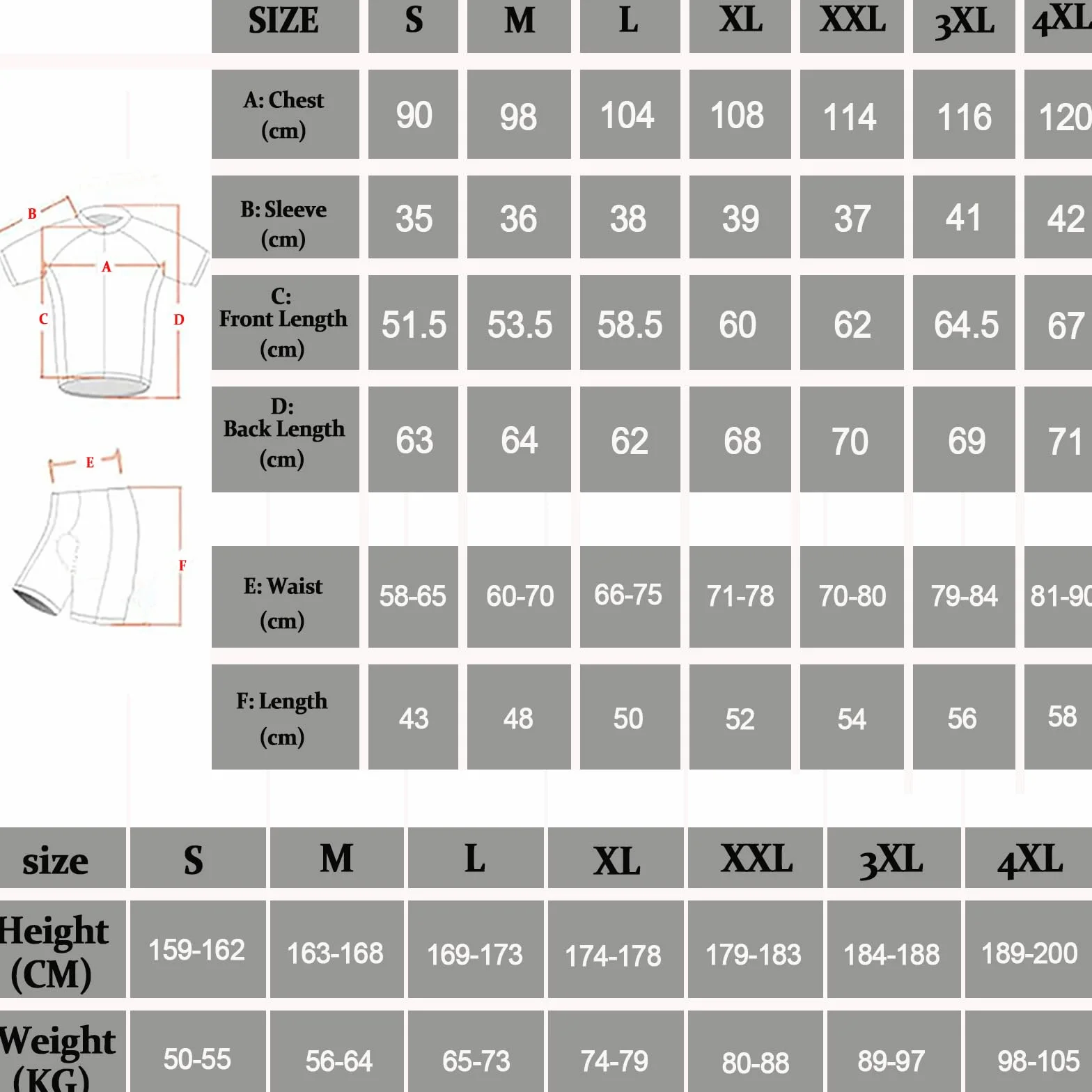 Abbigliamento Ciclismo da Uomo Maniche Corte Completo Bici Completo Ciclismo Manica Corta Tuta Ciclismo Uomo