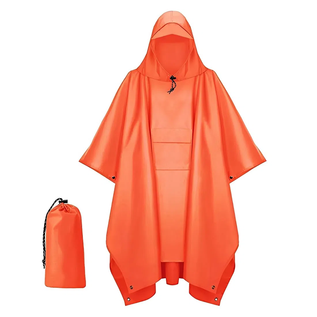 Poncho Antipioggia Impermeabile Leggero, Copertura Totale con Maniche Lunghe per Vento e Pioggia, Ideale per Trekking in Montagna e Ciclismo Urbano, Unisex Portatile per Escursioni