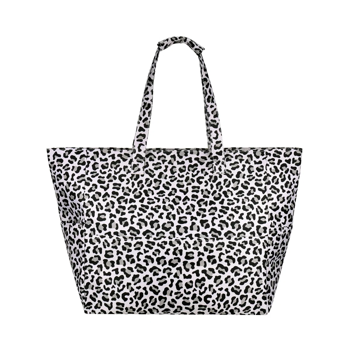 Borsa Mare Grande XXL Famiglia, Borsa Spiaggia Donna Impermeabile con Cerniera, Pieghevole Borse Beach Tote Bag per Shopping, Viaggi, Piscina e Campeggio