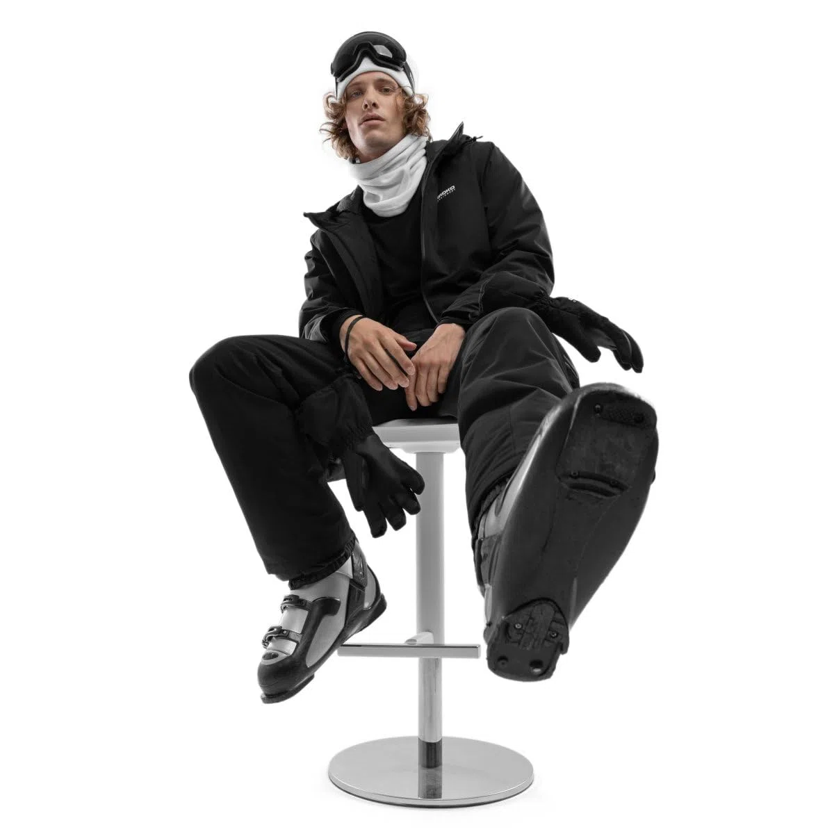 SIROKO - Pantaloni da Snowboard - Kit di Base Core Mürren - L - Nero