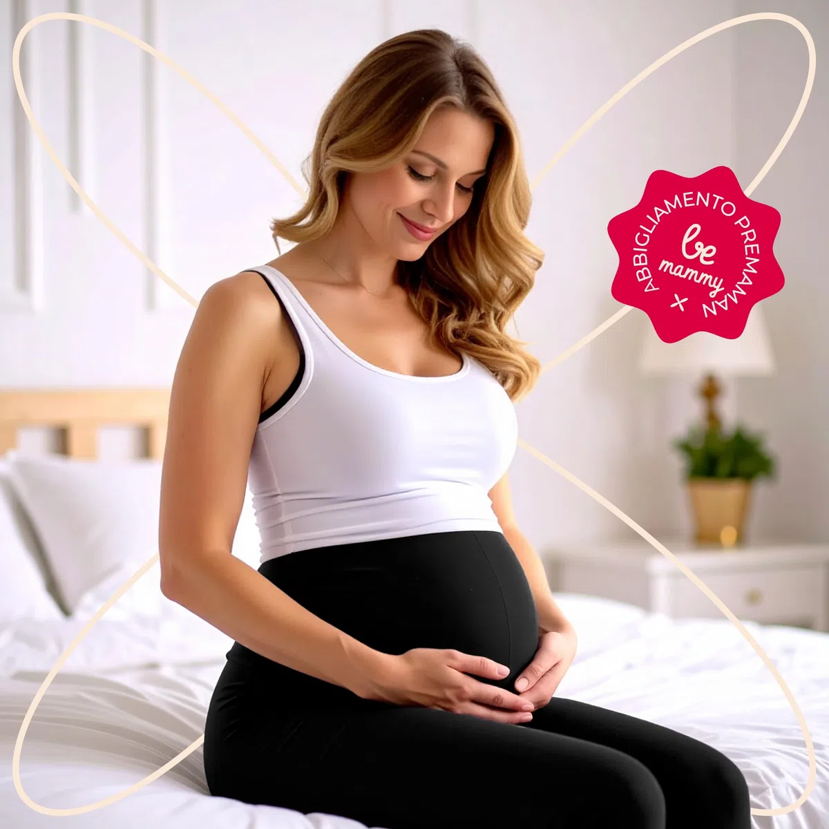 Be Mammy Leggings Premaman Lunghi BE20-230