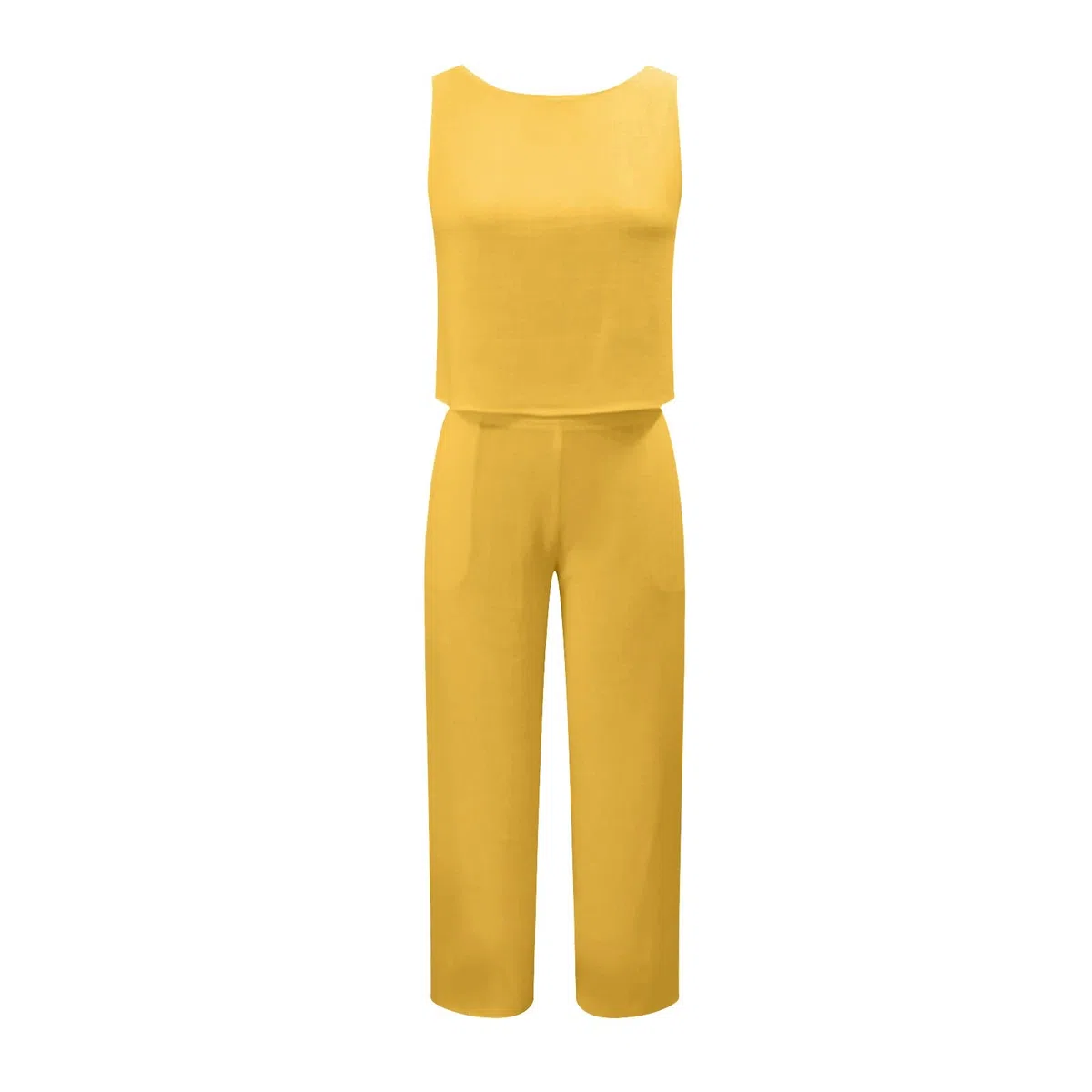 Completo Estivo Donna Lino Senza Maniche Bluse Traspirante Completi Elegante Set Due Pezzi donna estivo Canotta Boho Completino Casuale Mare Fresco completo Pantaloni e Camicia Per le Vacanze