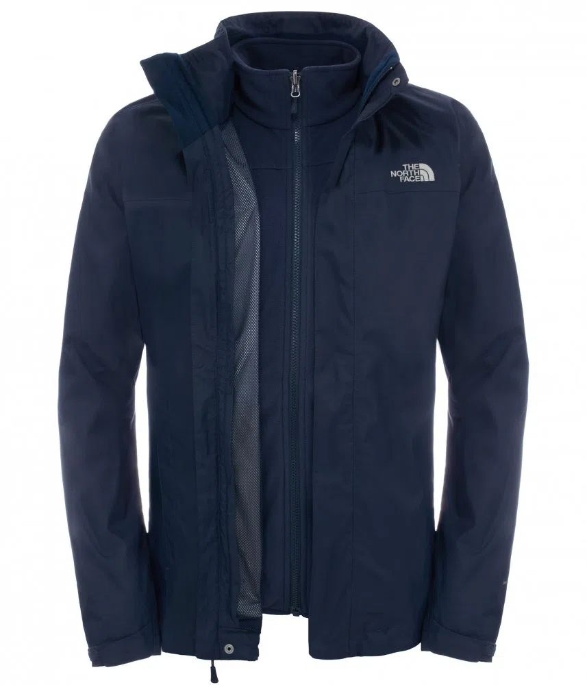 The North Face Giacca Uomo Evolve II Triclimate Nero Cod T0CG55JK3