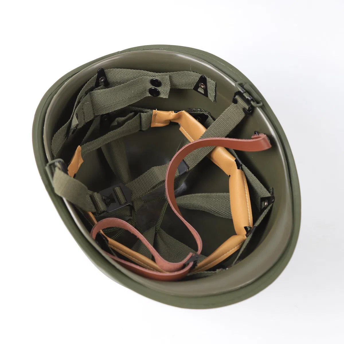 ANQIAO Guerra del Vietnam US M1 Casco con Mitchell Cover
