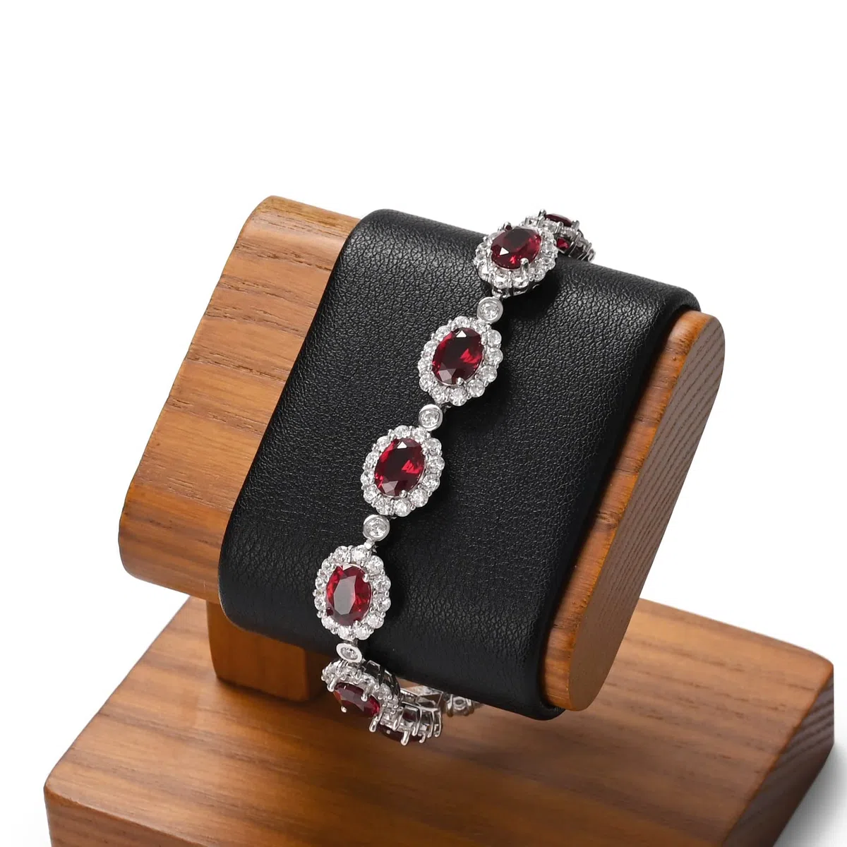 Oirlv Supporto per orologi in legno massiccio, semplice da uomo, in legno Ideale come regalo per lui (nero)