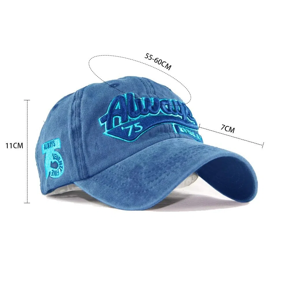 Yutdeng Cappello Uomo New York Vintage Cappellino Ricamo Berretto da Baseball Hip Hop Sport Cappellino retrò Cappellini con Visiera Ciclismo Running Donna Baseball cap