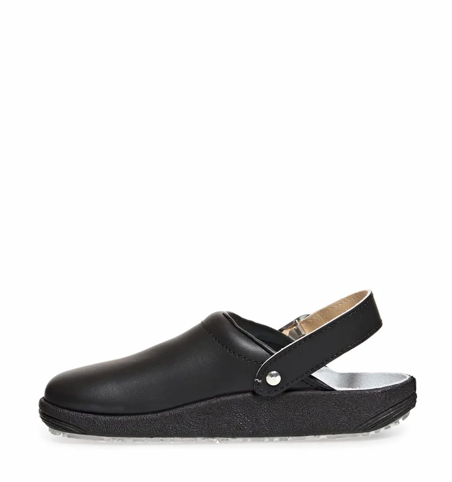 Abeba 9252 – 36 Rubber Scarpe pettine, Nero, 9252-43
