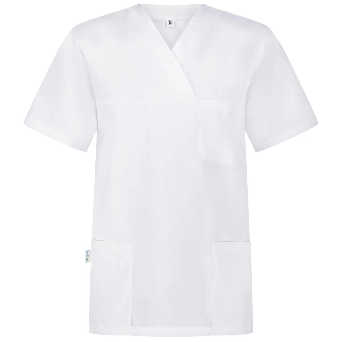 B-well ANGEL Casacca Medico Unisex Divisa Infermiere Uniformi Sanitarie Regular Fit a Manica Corta Scollo V