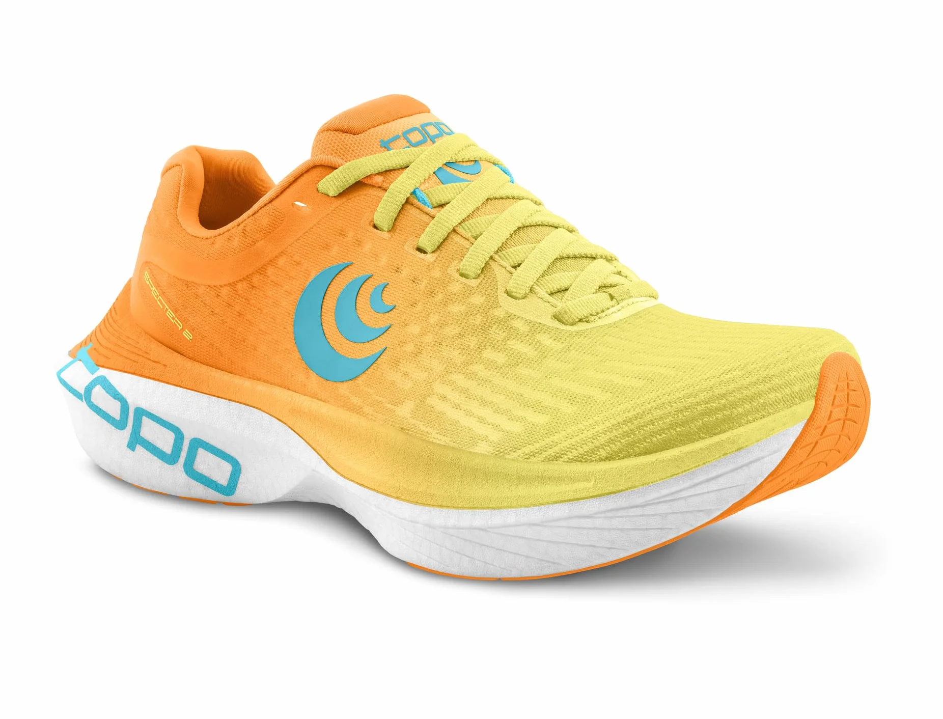 Topo Athletic Uomini Specter 2 Scarpe da Corsa Scarpa da Competizione Orange/Blue - Arancione