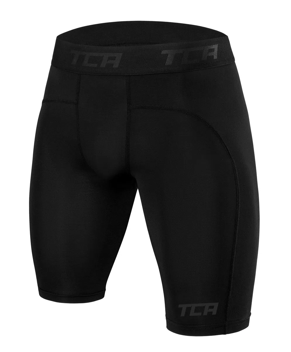 TCA PRO Performance Compression Pantaloncini da Bambino Base Layer Termico