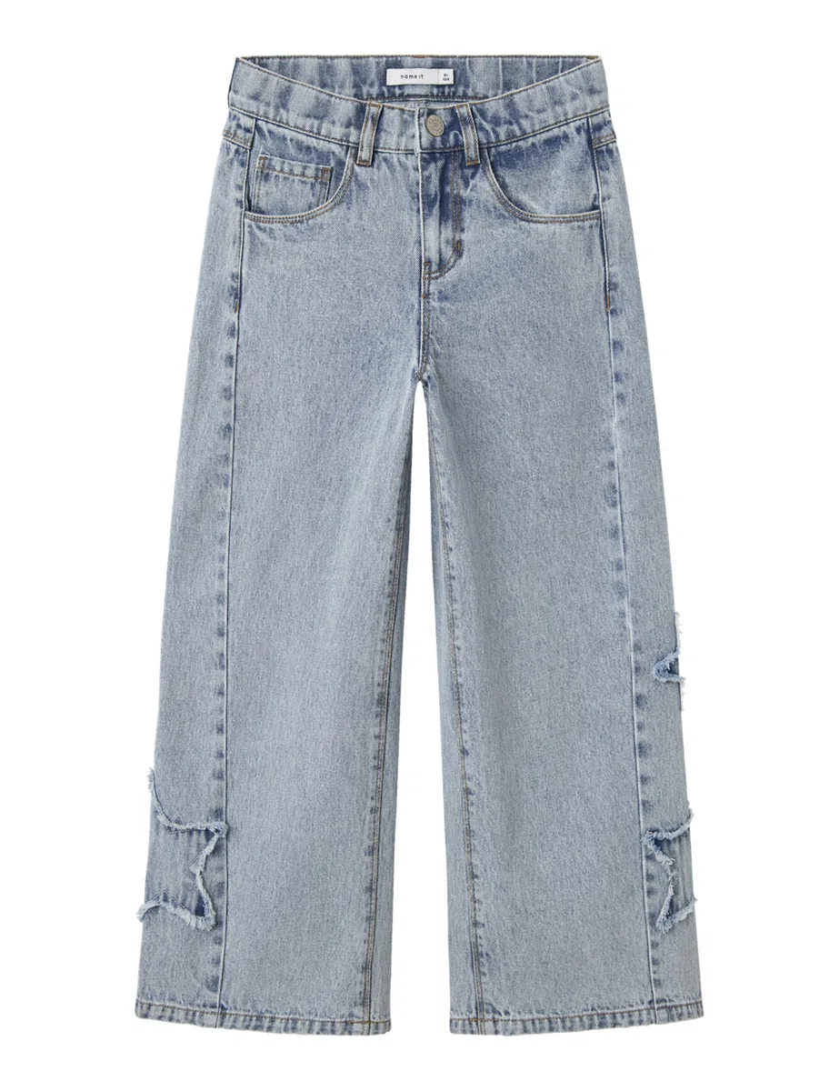 NAME IT - Nkfbella Skater Destroy Jeans 5288-im N, Nkfbella Skater Destroy Jeans 5288-Im N Bambine e Ragazze