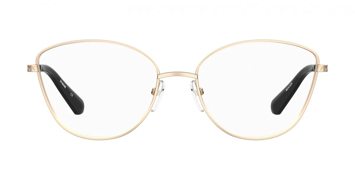 Montatura MOSCHINO LOVE MOL624 000 ROSE GOLD 55/17/140 Donna