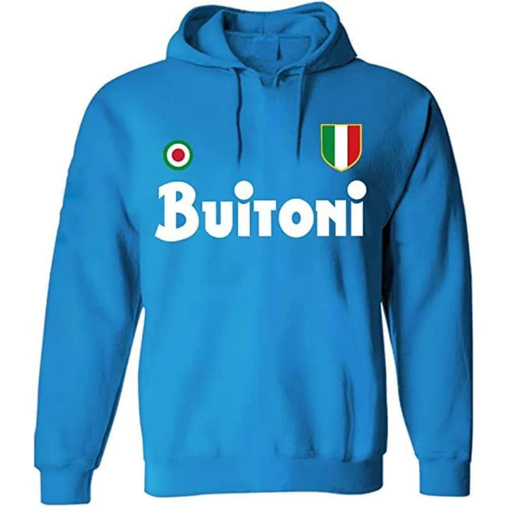 love print Felpa Napoli Sartoriale Idea Regalo Festa del papà - Unisex Cotone Felpato