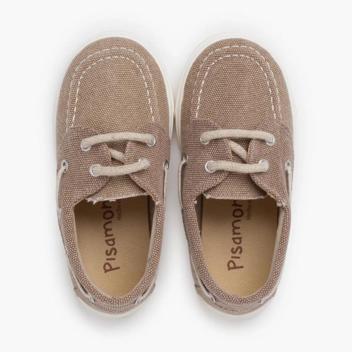 Scarpe da Barca Estivi Tela Organica per Bambini