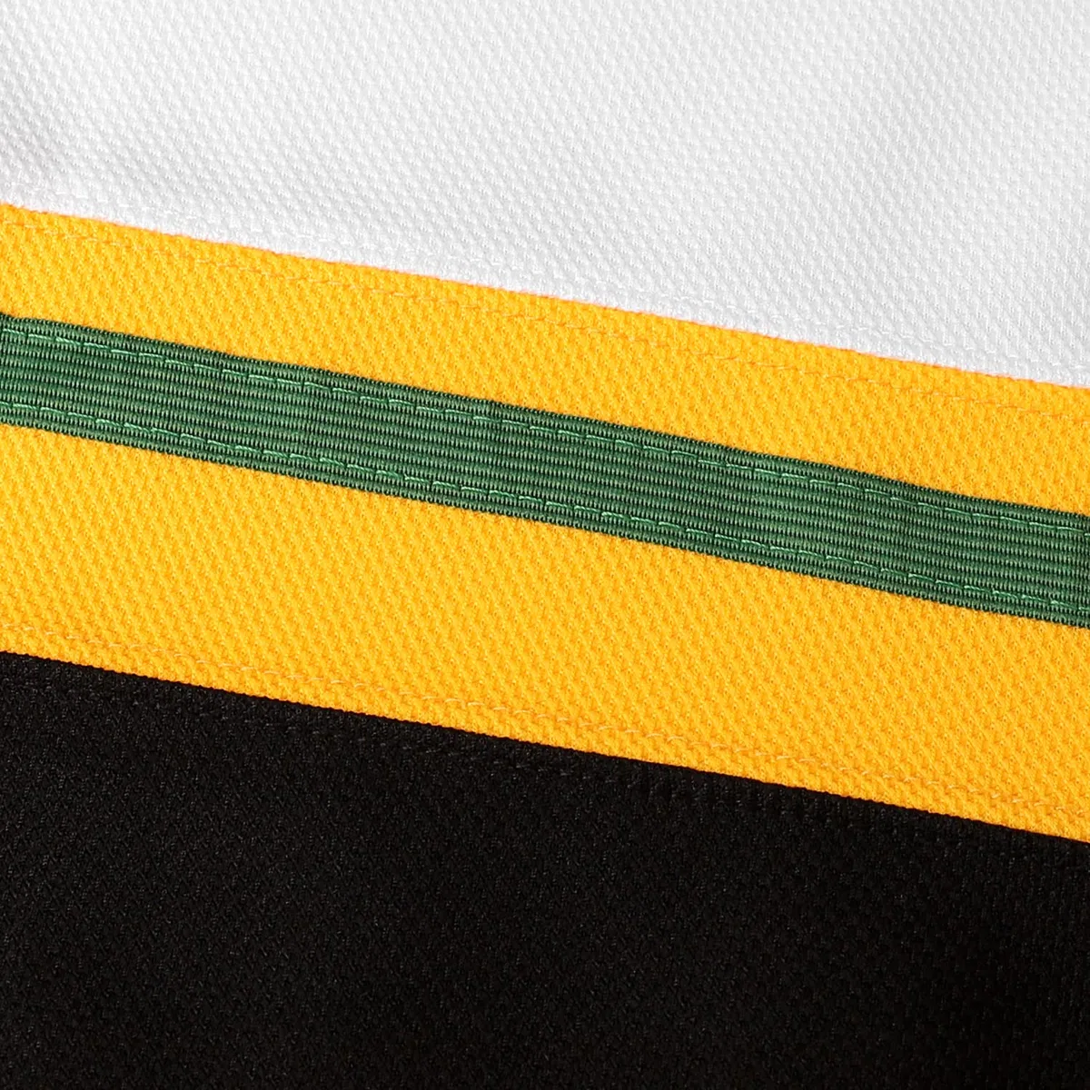 3 Ross The Boss Rhea ST John's Shamrocks - Maglia da hockey con toppa EMHL, colore: Bianco/Verde