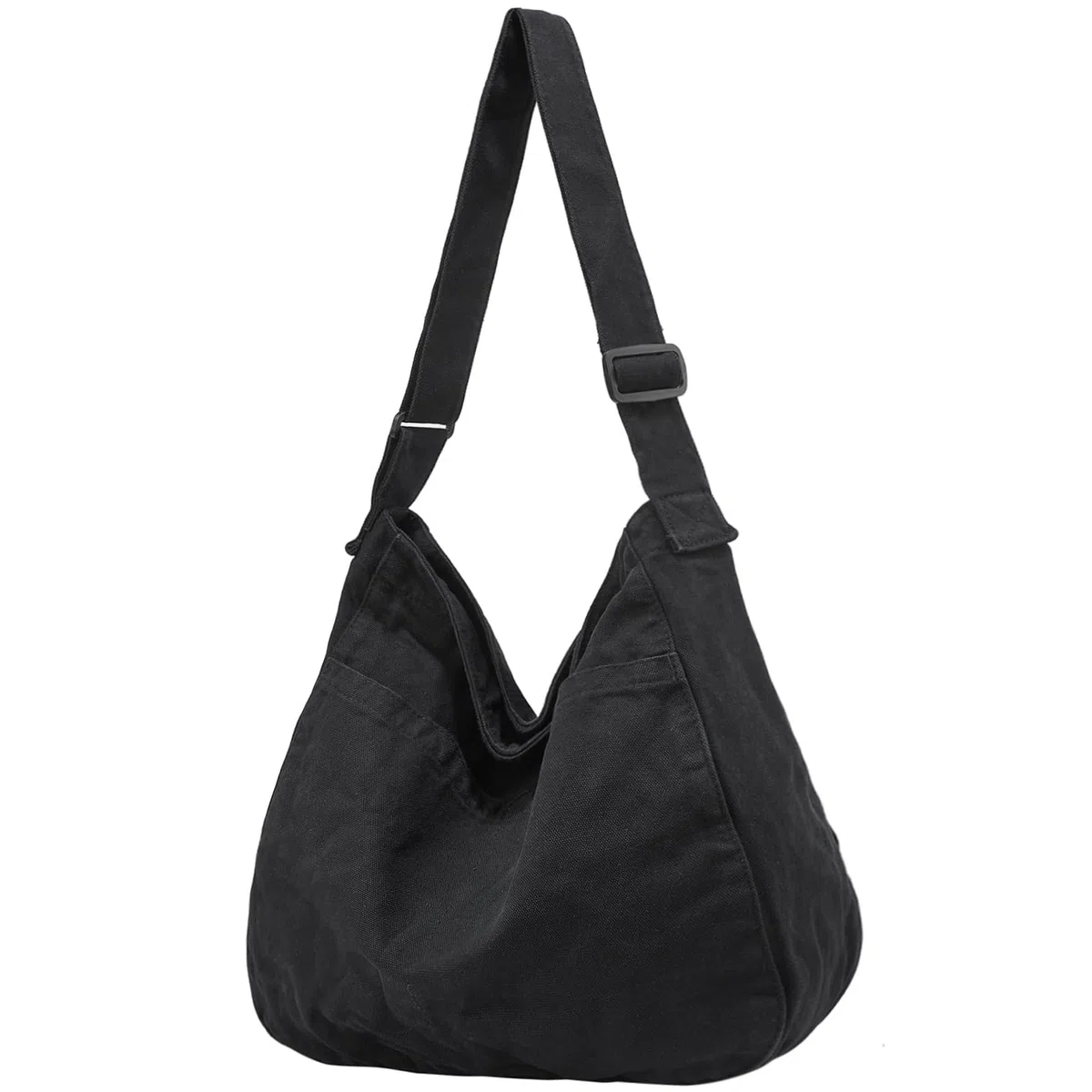 Bolso Bandolera De Lona Informal, Borsa a tracolla in tela da donna, grande, borsa a tracolla Hobo Donna