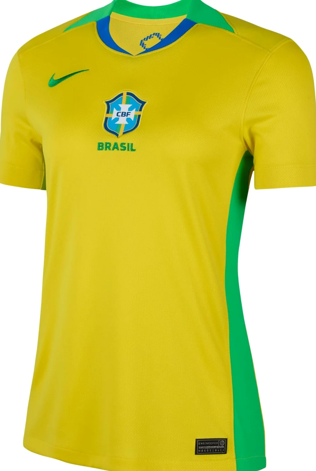 Nike Brasilien 2025 Stadium Home (Frauenteam) Nike Dri-Fit Replika-fußballtrikot für Damen Nike Maglia da Calcio Dri-Fit (Donna) Donna
